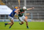 12 September 2015; Sean Quigley, Meath, in action against Sean O'Callaghan, Wicklow. Bord Gais Energy GAA Hurling All-Ireland U21 B Championship Final, Meath v Wicklow, Semple Stadium, Thurles, Co. Tipperary. Picture credit: Brendan Moran / SPORTSFILE