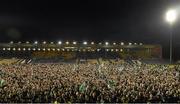 12 September 2015; Limerick supporters on the pitch after the game. Bord Gais Energy GAA Hurling All-Ireland U21 Championship Final, Limerick v Wexford, Semple Stadium, Thurles, Co. Tipperary. Picture credit: Brendan Moran / SPORTSFILE