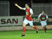 27 March 2009; Mark Leech, St Patrick's Athletic, celebrates after scoring his side's first goal. League of Ireland Premier Division, St Patrick's Athletic v Dundalk, Richmond Park, Dublin. Picture credit; David Maher / SPORTSFILE