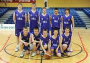 26 March 2009; The Presentation Brothers College team. U16C Boys - Schools League Finals, Colaiste An Chroi Naofa, Carrig na Bhear, Cork v Presentation Brothers College, Cork. National Basketball Arena, Tallaght, Dublin. Picture credit: Stephen McCarthy / SPORTSFILE