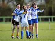 27 March 2009; St Josephs players celebrate their win after extra-time. Pat the Baker Post Primary Schools Senior C Final, St Josephs, Abbeyfeale v Scoil Muire agus Padraig, Swinford, St Rynaghs, Banagher, Co. Offaly. Picture credit: Brian Lawless / SPORTSFILE