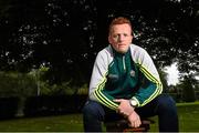 14 September 2015; Kerry's Johnny Buckley during a press evening ahead of their GAA Football All-Ireland Senior Championship Final with Dublin. Kerry Senior Football Team Press Conference, Brehon Hotel, Killarney, Co. Kerry. Picture credit: Diarmuid Greene / SPORTSFILE