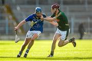 12 September 2015; Gavin Weir, Wicklow, in action against Eamon Ryan, Meath. Bord Gais Energy GAA Hurling All-Ireland U21 B Championship Final, Meath v Wicklow, Semple Stadium, Thurles, Co. Tipperary. Picture credit: Brendan Moran / SPORTSFILE