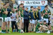 12 September 2015; Meath players react after defeat to Wicklow. Bord Gais Energy GAA Hurling All-Ireland U21 B Championship Final, Meath v Wicklow, Semple Stadium, Thurles, Co. Tipperary. Picture credit: Diarmuid Greene / SPORTSFILE