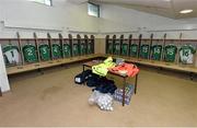 12 September 2015; The Limerick dressing room before the game. Bord Gais Energy GAA Hurling All-Ireland U21 Championship Final, Limerick v Wexford, Semple Stadium, Thurles, Co. Tipperary. Picture credit: Diarmuid Greene / SPORTSFILE