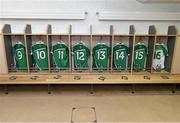 12 September 2015; The Limerick dressing room before the game. Bord Gais Energy GAA Hurling All-Ireland U21 Championship Final, Limerick v Wexford, Semple Stadium, Thurles, Co. Tipperary. Picture credit: Diarmuid Greene / SPORTSFILE