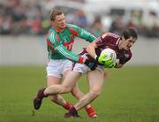 29 March 2009; Niall Coyne, Galway, in action against Austin O'Malley, Mayo. Allianz GAA NFL Division 1, Round 6, Galway v Mayo, Tuam Stadium, Tuam, Co.Galway. Photo by Sportsfile