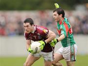 29 March 2009; David Reilly, Galway, in action against Mark Ronaldson, Mayo. Allianz GAA NFL Division 1, Round 6, Galway v Mayo, Tuam Stadium, Tuam, Co.Galway. Photo by Sportsfile