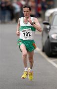 29 March 2009; Vinnie Mulvey, Raheny Shamrocks A.C., on his way to take second place in the  race. 40th Dunboyne 4 Mile Road Race and Fun Run, Dunboyne, Co. Meath. Picture credit: Tomas Greally / SPORTSFILE
