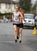 29 March 2009; Hazel Murphy, DSD A.C., on her way to winning the race. 40th Dunboyne 4 Mile Road Race and Fun Run, Dunboyne, Co. Meath. Picture credit: Tomas Greally / SPORTSFILE