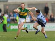 29 March 2009; Tommy Griffin, Kerry, in action against Diarmuid Connolly, Dublin. Allianz GAA National Football League, Division 1, Round 6, Dublin v Kerry. Parnell Park, Dublin. Picture credit: Stephen McCarthy / SPORTSFILE