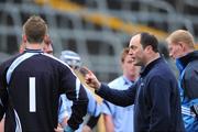 29 March 2009; Dublin manager Anthony Daly with his players after the game against Tipperary. Allianz GAA NHL Division 1, Round 5, Tipperary v Dublin, Semple Stadium, Thurles, Co. Tipperary. Picture credit: Matt Browne / SPORTSFILE