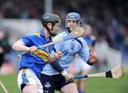 29 March 2009; Eamonn Buckley, Tipperary, in action against David Treacy, Dublin. Allianz GAA NHL Division 1, Round 5, Tipperary v Dublin, Semple Stadium, Thurles, Co. Tipperary. Picture credit: Matt Browne / SPORTSFILE