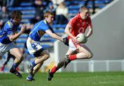 28 March 2009; John Coughlan, left, and Brian Fox, Tipperary, give chase to Cork captain Colm O'Neill. Cadbury Munster U21 Football Championship Final, Tipperary v Cork, Semple Stadium, Thurles, Co. Tipperary. Picture credit: Ray McManus / SPORTSFILE
