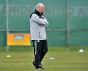 30 March 2009; Republic of Ireland assistant manager Liam Brady during squad training ahead of their 2010 FIFA World Cup Qualifier against Italy on Wednesday. Gannon Park, Malahide, Co. Dublin. Picture credit: David Maher / SPORTSFILE