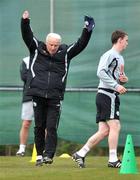 30 March 2009; Republic of Ireland manager Giovanni Trapattoni during squad training ahead of their 2010 FIFA World Cup Qualifier against Italy on Wednesday. Gannon Park, Malahide, Co. Dublin. Picture credit: David Maher / SPORTSFILE