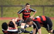 31 March 2009; Munster's Niall Ronan during rugby squad training. Munster Rugby Squad Training, University of Limerick, Limerick. Picture credit: Brendan Moran / SPORTSFILE