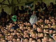 12 September 2015; A Limerick supporter reacts during the game. Bord Gais Energy GAA Hurling All-Ireland U21 Championship Final, Limerick v Wexford, Semple Stadium, Thurles, Co. Tipperary. Picture credit: Diarmuid Greene / SPORTSFILE