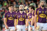 12 September 2015; Conor McDonald, Wexford, amongst team-mates during the pre-match parade. Bord Gais Energy GAA Hurling All-Ireland U21 Championship Final, Limerick v Wexford, Semple Stadium, Thurles, Co. Tipperary. Picture credit: Diarmuid Greene / SPORTSFILE