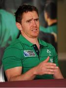 15 September 2015; Ireland's Eoin Reddan during a press conference. Carton House, Maynooth, Co. Kildare. Picture credit: Seb Daly / SPORTSFILE