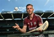 15 September 2015; Pictured at the launch of the AIG Fenway Hurling Classic and Irish Festival is Galway hurler Aidan Harte. Dublin will take on Galway in Super 11’s hurling at Fenway Park, Boston, on November 22nd. Croke Park, Dublin. Picture credit: Ramsey Cardy / SPORTSFILE