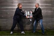 15 September 2015; Liam Buckley, left, St.Patrick's Athletic manager with Galway United manager Tommy Dunne, during the EA Sports Cup Final Media Day. FAI National Training Centre, Abbotstown, Co. Dublin. Picture credit: David Maher / SPORTSFILE