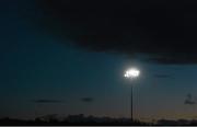 12 September 2015; A general view of a floodlight. Continental Tyres Women's National League, Castlebar Celtic v Galway WFC, Celtic Park, Castlebar, Co. Mayo. Picture credit: Piaras Ó Mídheach / SPORTSFILE