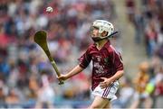 6 September 2015; Padraig Hynes, Knockanore, Co. Waterford, representing Galway, during the Cumann na mBunscoil INTO Respect Exhibition Go Games 2015 at Kilkenny v Galway - GAA Hurling All-Ireland Senior Championship Final. Croke Park, Dublin Picture credit: Diarmuid Greene / SPORTSFILE