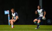 17 September 2015; Ireland's Luke Fitzgerald, left, and Rob Kearney in action during squad training. Sophia Gardens, Cardiff, Wales. Picture credit: Brendan Moran / SPORTSFILE