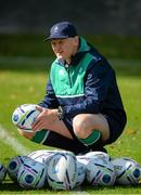 17 September 2015; Ireland head coach Joe Schmidt during squad training. Sophia Gardens, Cardiff, Wales. Picture credit: Brendan Moran / SPORTSFILE