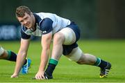 17 September 2015; Ireland's Peter O'Mahony during squad training. Sophia Gardens, Cardiff, Wales. Picture credit: Brendan Moran / SPORTSFILE
