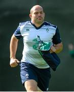 17 September 2015; Ireland's Rory Best during squad training. Sophia Gardens, Cardiff, Wales. Picture credit: Brendan Moran / SPORTSFILE