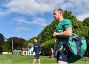 17 September 2015; Ireland's Keith Earls arrives for squad training. Sophia Gardens, Cardiff, Wales. Picture credit: Brendan Moran / SPORTSFILE