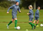 17 September 2015; Republic of Ireland's Louise Quinn during a training session. FAI National Training Centre, National Sports Campus, Abbotstown, Dublin. Picture credit: Matt Browne / SPORTSFILE