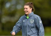 17 September 2015; Republic of Ireland's Clare Shine during a training session. FAI National Training Centre, National Sports Campus, Abbotstown, Dublin. Picture credit: Matt Browne / SPORTSFILE