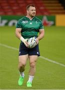 18 September 2015; Ireland's Cian Healy during the captain's run. Ireland Rugby Squad Captain's Run, 2015 Rugby World Cup. Millennium Stadium, Cardiff, Wales. Picture credit: Brendan Moran / SPORTSFILE