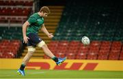 18 September 2015; Ireland's Iain Henderson during the captain's run. Ireland Rugby Squad Captain's Run, 2015 Rugby World Cup. Millennium Stadium, Cardiff, Wales. Picture credit: Brendan Moran / SPORTSFILE