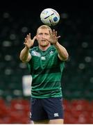 18 September 2015; Ireland's Keith Earls during the captain's run. Ireland Rugby Squad Captain's Run, 2015 Rugby World Cup. Millennium Stadium, Cardiff, Wales. Picture credit: Brendan Moran / SPORTSFILE