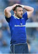 12 September 2015; Aaron Dundon, Leinster. Guinness PRO12, Round 2, Leinster v Cardiff Blues, RDS, Ballsbridge, Dublin. Picture credit: Ramsey Cardy / SPORTSFILE