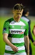 18 September 2015; A dejected Damien Duff, Shamrock Rovers, after the game. SSE Airtricity League Premier Division, Derry City v Shamrock Rovers. Brandywell, Derry. Picture credit: Oliver McVeigh / SPORTSFILE
