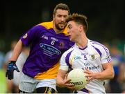 19 September 2015; Andrew McGowan, Kilmacud Crokes, in action against Cian Ward, Wolfe Tones. FBD7s Senior All Ireland Football 7s at Kilmacud Crokes. Semi-Final, Kilmacud Crokes, Dublin v Wolfe Tones, Meath. Glenalbyn House, Stillorgan, Co. Dublin. Picture credit: Piaras Ó Mídheach / SPORTSFILE