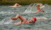 19 September 2015; Competitors during the men's portion of the Dublin City Liffey Swim. Dublin City Liffey Swim. Dublin. Picture credit: Cody Glenn / SPORTSFILE