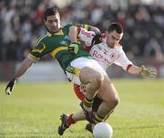 15 February 2009; Brian Sheehan, Kerry, in action against Ryan McMenamin, Tyrone. Allianz National Football League, Division 1, Round 2, Tyrone v Kerry, Healy Park, Omagh, Co. Tyrone. Picture credit: Oliver McVeigh / SPORTSFILE