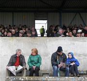 29 March 2009; Hurling fans await the start of the match. Allianz GAA NHL Division 1, Round 5, Clare v Kilkenny, Cusack Park, Ennis, Co. Clare. Picture credit: Brian Lawless / SPORTSFILE