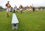 29 March 2009; Kilkenny hurlers make their way to the  bench for the team photograph. Allianz GAA NHL Division 1, Round 5, Clare v Kilkenny, Cusack Park, Ennis, Co. Clare. Picture credit: Brian Lawless / SPORTSFILE