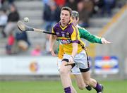 5 April 2009; Stephen Doyle, Wexford, in action against Brendan Murphy, Offaly. Allianz GAA NHL Division 2 Round 6, Wexford v Offaly, Wexford Park, Wexford. Picture credit: Matt Browne / SPORTSFILE