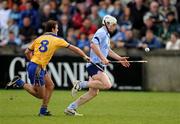 5 April 2009; Liam Rushe, Dublin, in action against Brian O'Connell, Clare. Allianz GAA NHL Division 1 Round 6, Dublin v Clare, Parnell Park, Dublin. Picture credit: Pat Murphy / SPORTSFILE