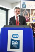 7 February 2009; Padraig McManus, Chief Executive, ESB, at the launch of the 2009 ESB All-Ireland Minor Football and Hurling Championships. Croke Park, Dublin. Picture credit: Brendan Moran / SPORTSFILE