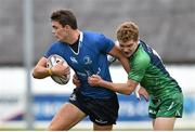 19 September 2015; Conor Nash, Leinster, is tackled by Hugh Lane, Connacht. Clubs Interprovincial Rugby Championship, Round 3, Connacht v Leinster. Sportsground, Galway. Picture credit: Matt Browne / SPORTSFILE