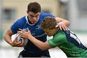19 September 2015; Conor Nash, Leinster, is tackled by Corey Reid, Connacht. Clubs Interprovincial Rugby Championship, Round 3, Connacht v Leinster. Sportsground, Galway. Picture credit: Matt Browne / SPORTSFILE